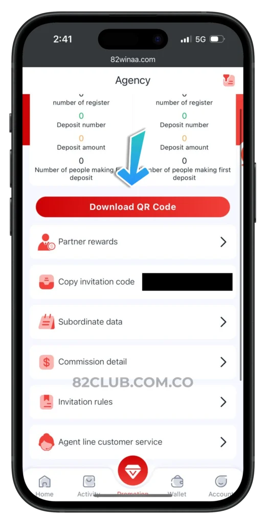 82club-promotional-page